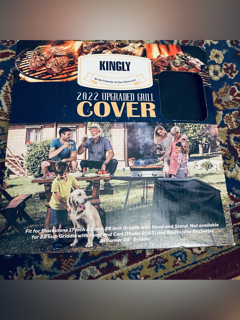 Black Grill Cover -